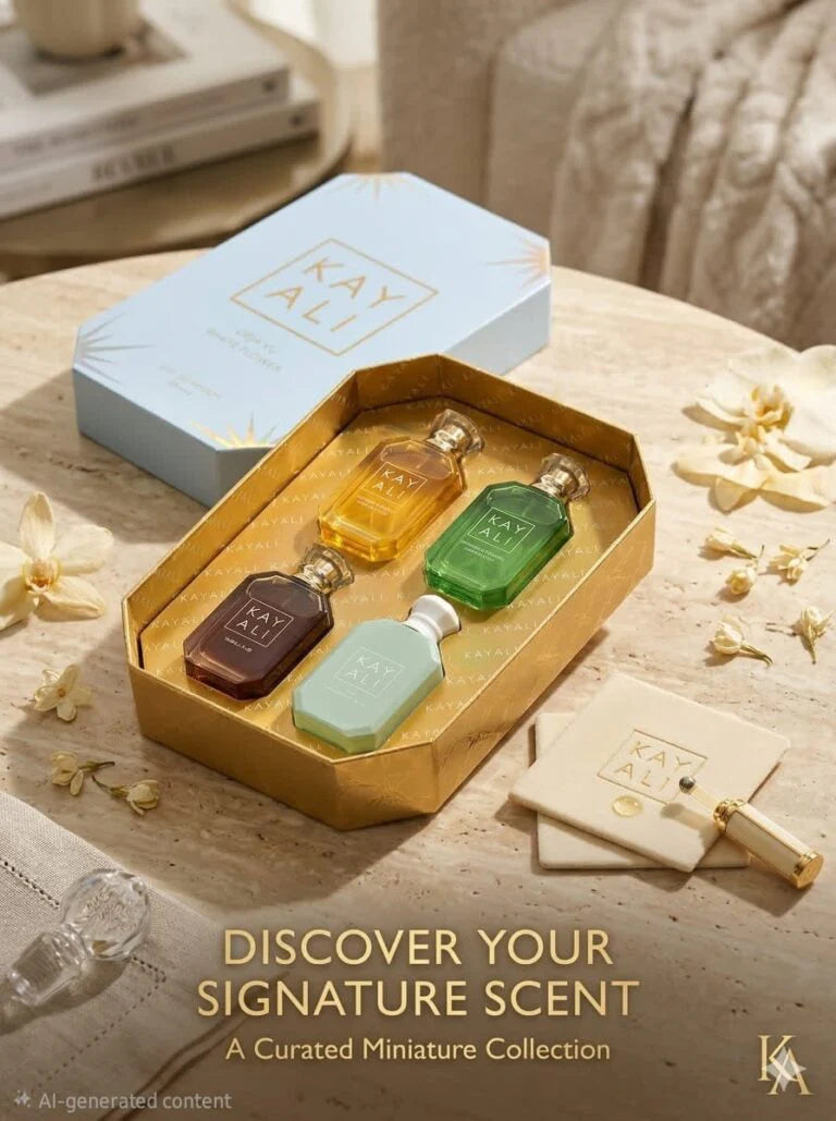 Kayali (Yum Pistachio/Maldives/Capri/Vanilla) Set (4x30ml)