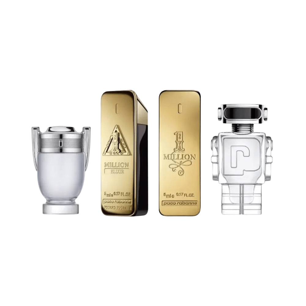 Paco Rabanne 1 Million/Invictus/Phantom Set (4x30ml)